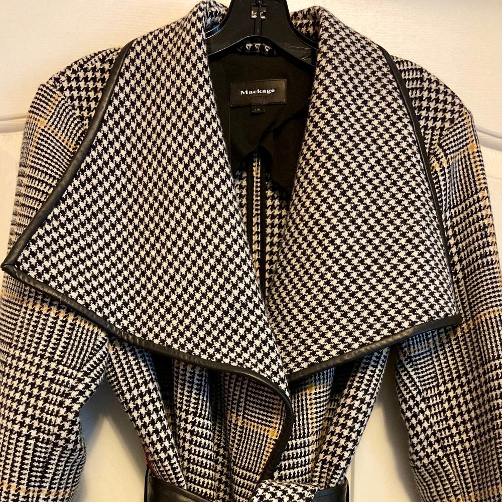 Mackage - Mai Wool Check Coat